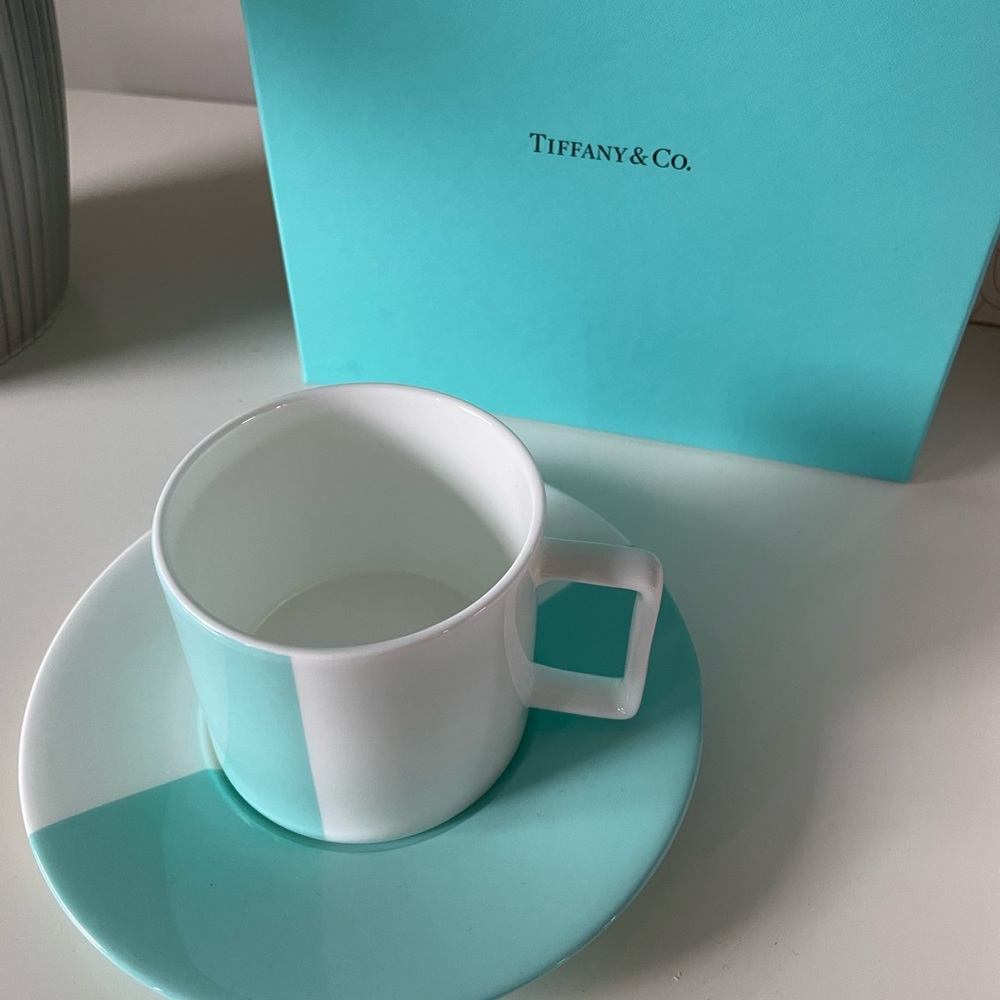 Tiffany Teacup and Saucer - Brand New!